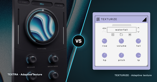 Textra vs SoundGhost Texturize plugin comparison