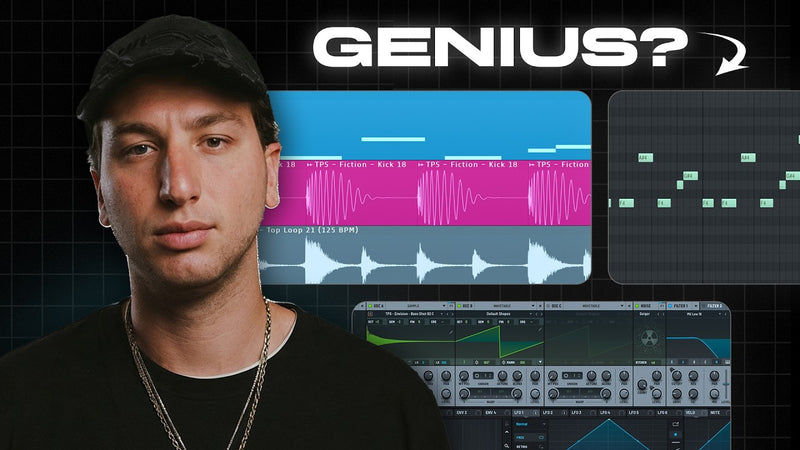 Luch style indie dance track being produced with Serum 2