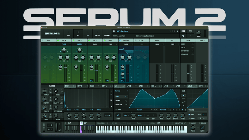 Serum 2 vs Vital wavetable synthesizer comparison