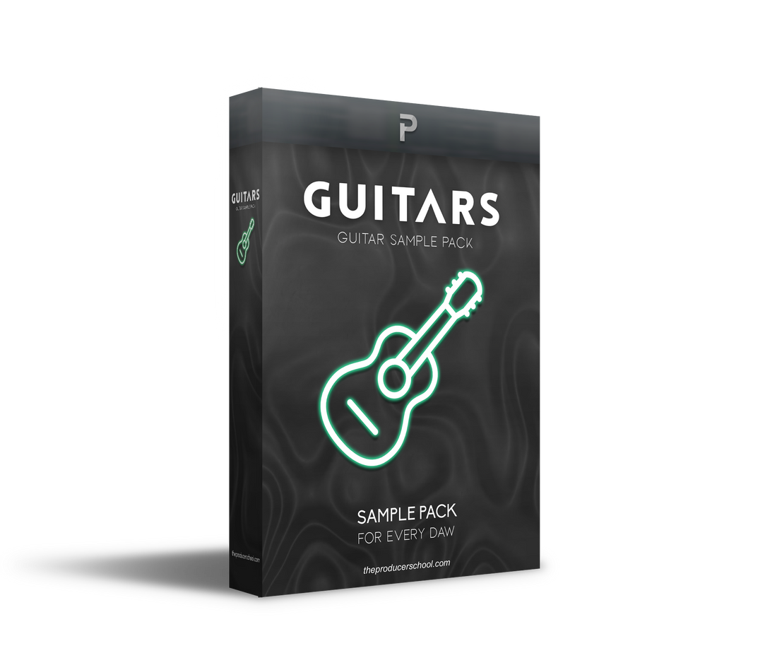 Guitars electronic music sample pack