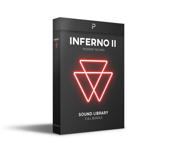 Inferno II Dark Techno and Peak Time Techno producer pack with samples and Serum presets