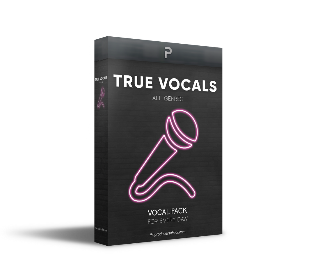 True Vocals electronic music sample pack